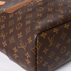 極美品 LOUIS VUITTON ルイヴィトン ウィズホールズ トートバッグ M40279 コムデギャルソン 川久保玲 2014 ゴールド金具 中古 4b014131