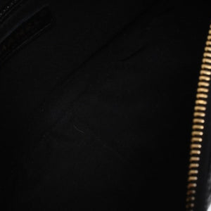 Very Good Condition CHANEL Chain One Shoulder Bag A20993 No. 10 Coco Mark Caviar Skin Moon View Gold Hardware Used 4a000062