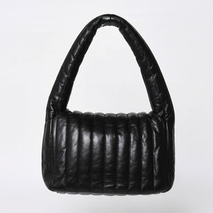 Very Good Condition BALENCIAGA Monaco Shoulder Bag 787896 2AA7Z Black Silver Hardware Calfskin Used 4a000048