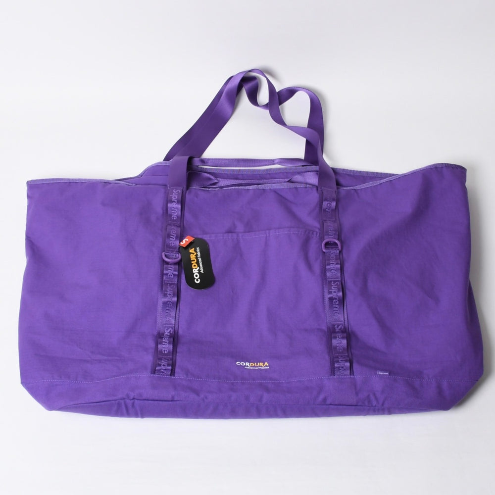新品未使用品 Supreme シュプリーム 26SS エックスラージ ダッフルバッグ パープル コーデュラ ナイロン 中古 4b014175