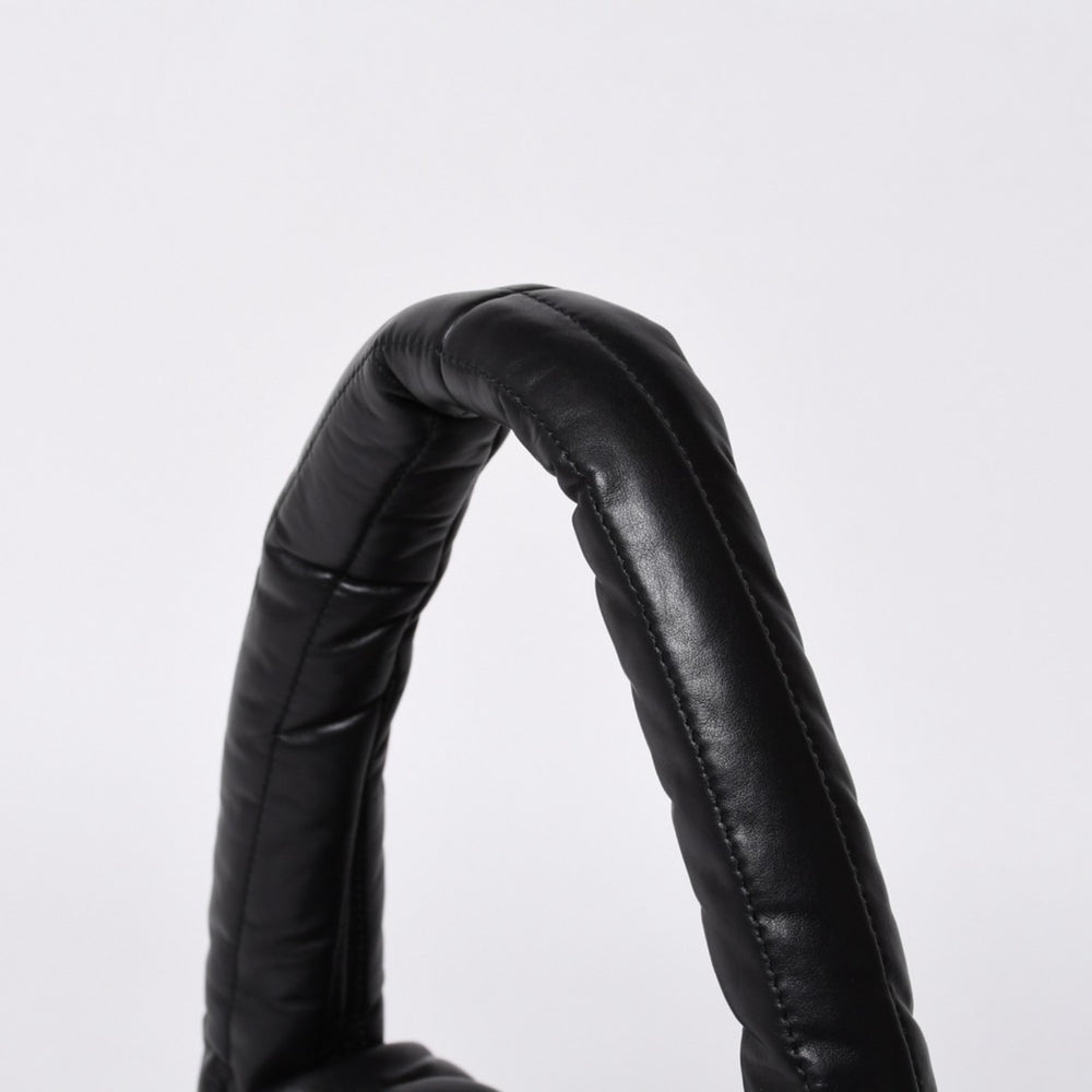 極美品 BALENCIAGA バレンシアガ モナコ ショルダーバッグ 787896 2AA7Z ブラック シルバー金具 カーフスキン 中古 4a000048