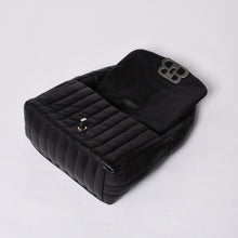 Load image into Gallery viewer, 極美品 BALENCIAGA バレンシアガ モナコ ショルダーバッグ 787896 2AA7Z ブラック シルバー金具 カーフスキン 中古 4a000048
