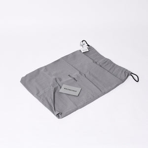 Very Good Condition BALENCIAGA Monaco Shoulder Bag 787896 2AA7Z Black Silver Hardware Calfskin Used 4a000048