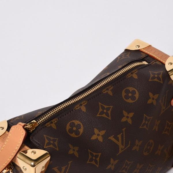 新品同様 LOUIS VUITTON ルイヴィトン サイドトランクMM ショルダーバッグ M46358モノグラム ゴールド金具 中古 4a000058