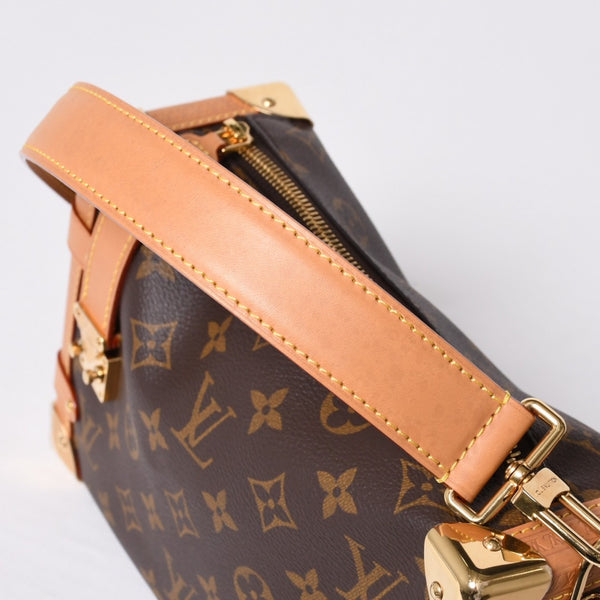 新品同様 LOUIS VUITTON ルイヴィトン サイドトランクMM ショルダーバッグ M46358モノグラム ゴールド金具 中古 4a000058