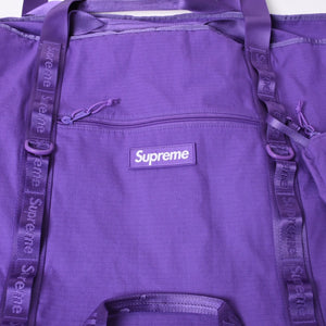新品未使用品 Supreme シュプリーム 26SS エックスラージ ダッフルバッグ パープル コーデュラ ナイロン 中古 4b014175