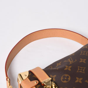 新品同様 LOUIS VUITTON ルイヴィトン サイドトランクMM ショルダーバッグ M46358モノグラム ゴールド金具 中古 4a000058