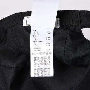 新品未使用品 HERMES エルメス マイルス キャスケット Hカット キャップ H242083N ヴォースイフト ウールジャージー サイズ58 中古 4b014002