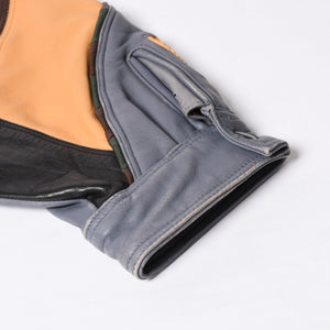 Pelle Pelle ペレペレ パッチワーク レザージャケット サイズ38 マルチカラー Marc Buchanan マークブキャナン 切り替え 美品 中古 4a000018