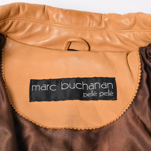 Pelle Pelle ペレペレ パッチワーク レザージャケット サイズ38 マルチカラー Marc Buchanan マークブキャナン 切り替え 美品 中古 4a000018