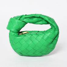 画像をギャラリービューアに読み込む, 極美品 BOTTEGAVENETA ボッテガヴェネタ MINI JODIE ミニ ジョディ ハンドバッグ 651876 イントレチャート グリーン 中古 4b014189