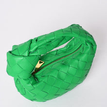 画像をギャラリービューアに読み込む, 極美品 BOTTEGAVENETA ボッテガヴェネタ MINI JODIE ミニ ジョディ ハンドバッグ 651876 イントレチャート グリーン 中古 4b014189
