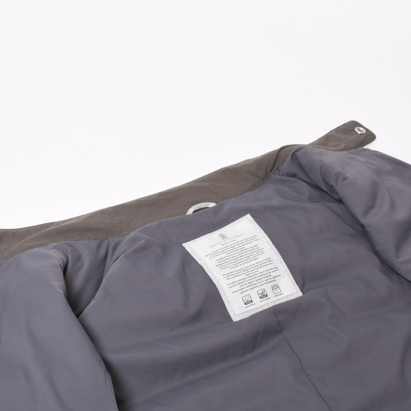 Brunello Cucinelli ブルネロ クチネリ キルティング Down Vest ダウンベスト グレー MM4591607 美品 中古 4b014184