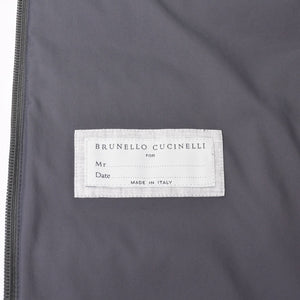 Brunello Cucinelli ブルネロ クチネリ キルティング Down Vest ダウンベスト グレー MM4591607 美品 中古 4b014184