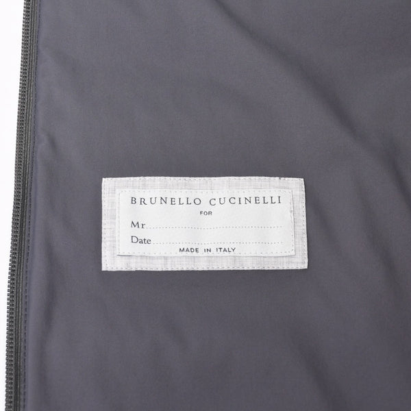Brunello Cucinelli ブルネロ クチネリ キルティング Down Vest ダウンベスト グレー MM4591607 美品 中古 4b014184