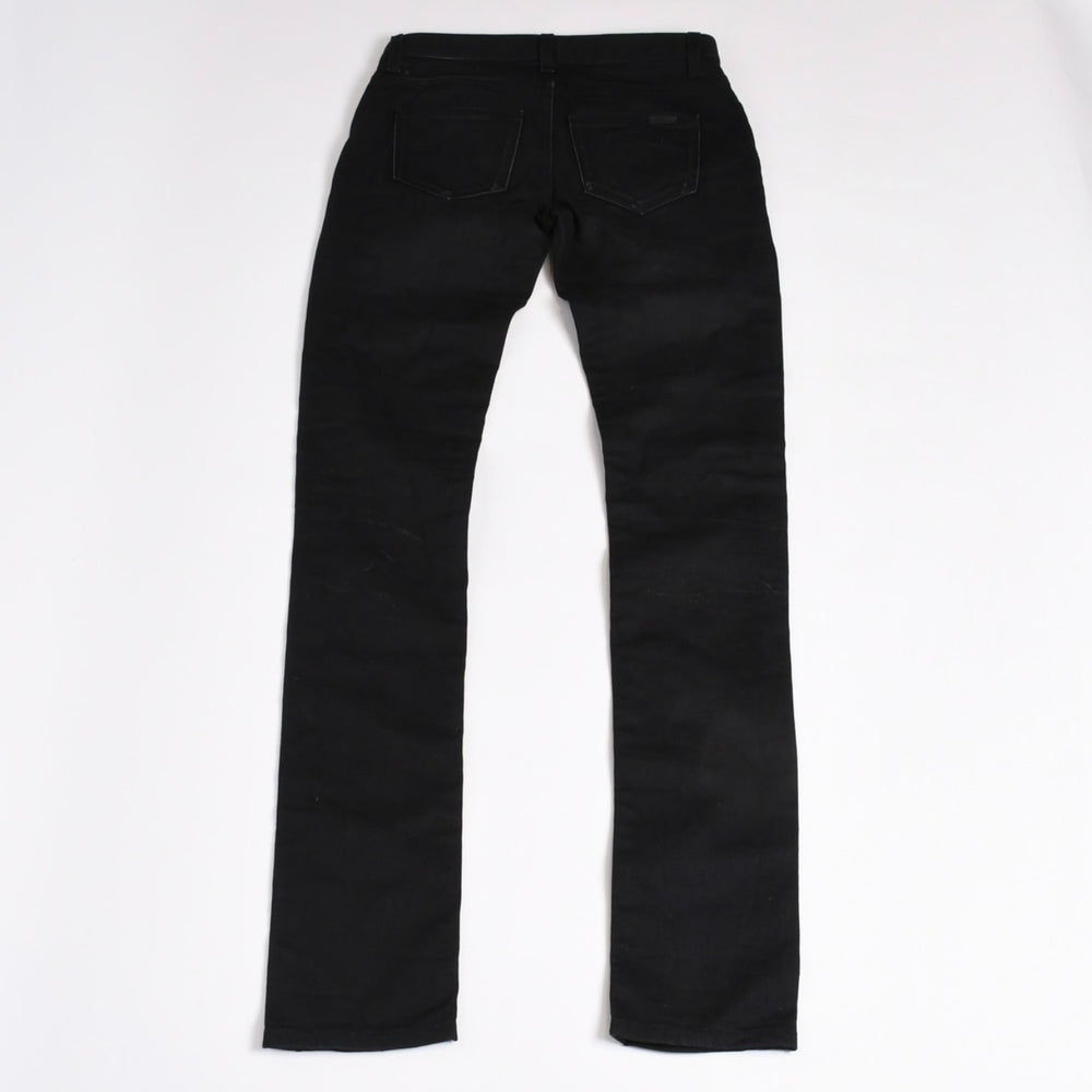 SAINT LAURENT PARIS サンローランパリ ブラックカラー デニムパンツ 614447 00917 美品 中古 4b014030