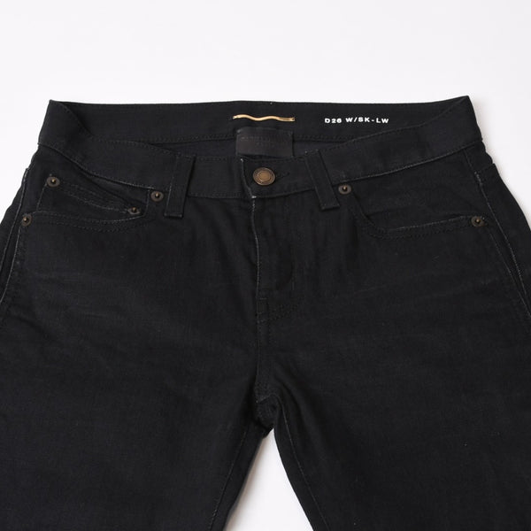 SAINT LAURENT PARIS Saint Laurent Paris Black Color Denim Pants 614447 00917 Good Condition Used 4b014030