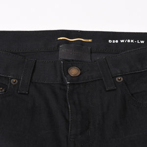 SAINT LAURENT PARIS Saint Laurent Paris Black Color Denim Pants 614447 00917 Good Condition Used 4b014030