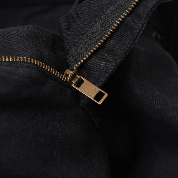 SAINT LAURENT PARIS Saint Laurent Paris Black Color Denim Pants 614447 00917 Good Condition Used 4b014030