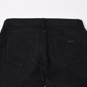 SAINT LAURENT PARIS Saint Laurent Paris Black Color Denim Pants 614447 00917 Good Condition Used 4b014030