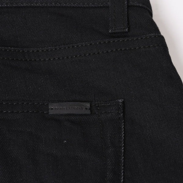SAINT LAURENT PARIS Saint Laurent Paris Black Color Denim Pants 614447 00917 Good Condition Used 4b014030