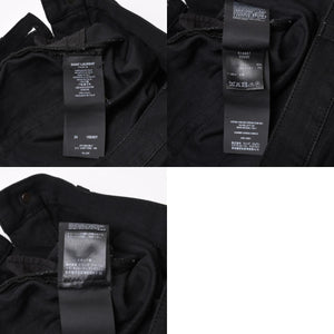 SAINT LAURENT PARIS Saint Laurent Paris Black Color Denim Pants 614447 00917 Good Condition Used 4b014030