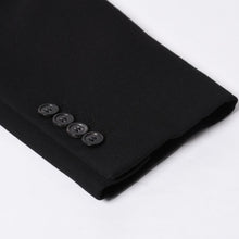 画像をギャラリービューアに読み込む, SAINT LAURENT PARIS サンローランパリ 23SS ウールテーラードジャケット 731986 サイズ52 マルチポケット ブラック 美品 中古 4b014072