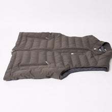 画像をギャラリービューアに読み込む, Brunello Cucinelli ブルネロ クチネリ キルティング Down Vest ダウンベスト グレー MM4591607 美品 中古 4b014184