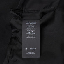 画像をギャラリービューアに読み込む, SAINT LAURENT PARIS サンローランパリ 23SS ウールテーラードジャケット 731986 サイズ52 マルチポケット ブラック 美品 中古 4b014072