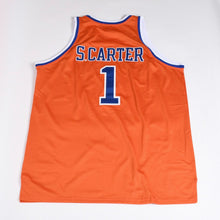 画像をギャラリービューアに読み込む, 極美品 Mitchell &amp; Ness ミッチェルアンドネス JAY-Z Aoc-A-Fella Records ロッカフェラ・レコーズ コラボ ゲームシャツ RN#106371 オレンジ 中古 4b014153