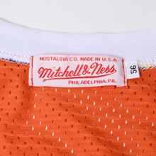 画像をギャラリービューアに読み込む, 極美品 Mitchell &amp; Ness ミッチェルアンドネス JAY-Z Aoc-A-Fella Records ロッカフェラ・レコーズ コラボ ゲームシャツ RN#106371 オレンジ 中古 4b014153