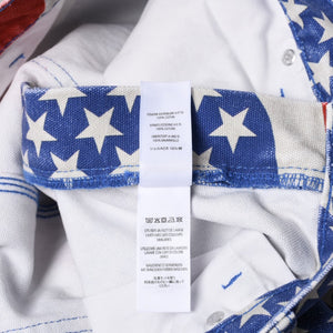 新品未使用品 Supreme シュプリーム 26SS フラッグ ダブルニー ペインターパンツ マルチカラー コットン サイズ32 中古 4b014177