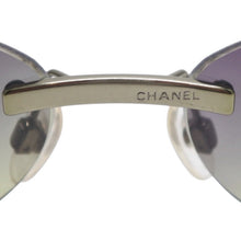 画像をギャラリービューアに読み込む, CHANEL シャネル リムレス サングラス アイウェア 4037 c.169/6D サイズ59□15 125 ココマーク クリアグリーン 美品 中古 4b014199