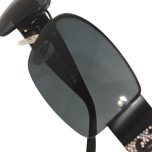 Load image into Gallery viewer, 極美品 CHANEL シャネル ハーフリム サングラス アイウェア 4117-B c.101/87 サイズ62□16 125 ココマーク ラインストーン 中古 4b014200