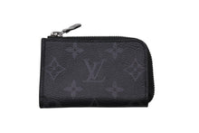 Load image into Gallery viewer, LOUIS VUITTON ルイヴィトン モノグラムエクリプス ポルトモネ ジュール コインケース ブラック M63536 美品 中古 4b003920