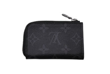 Load image into Gallery viewer, LOUIS VUITTON ルイヴィトン モノグラムエクリプス ポルトモネ ジュール コインケース ブラック M63536 美品 中古 4b003920