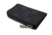 Load image into Gallery viewer, LOUIS VUITTON ルイヴィトン モノグラムエクリプス ポルトモネ ジュール コインケース ブラック M63536 美品 中古 4b003920