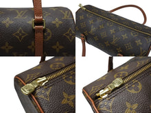 Load image into Gallery viewer, 極美品 LOUIS VUITTON ルイヴィトン パピヨン26 ハンドバッグ M51386 モノグラム PVC レザー ブラウン ゴールド金具 中古 4b003246