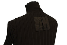 Load image into Gallery viewer, 極美品 PHOEBE PHILO フィービー ファイロ リブニットトップス プリーツ BK79 YV4532 705DK ブラウン サイズS 中古 4b005743