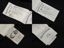 画像をギャラリービューアに読み込む, CHROME HEARTS クロムハーツ ハーフジップ スウェットシャツ サイズL セメタリークロス刺繍 ブラック ホワイト 美品 中古 4b009893