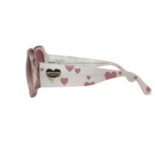 画像をギャラリービューアに読み込む, Moschino モスキーノ ハートモチーフ Sunglasses サングラス MO52603 60□16 ピンク グレー 美品 中古 4b014163