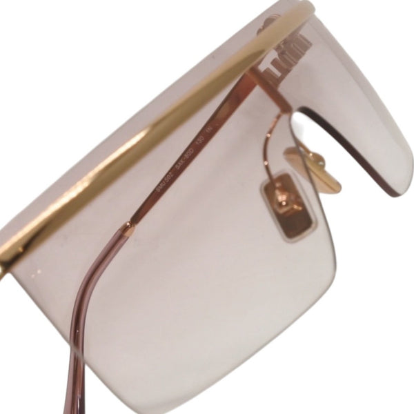 Very good condition MIUMIU Sunglasses 0MU 50ZS 75□0 125 Pink Gold Plastic Alloy Used 4a000010