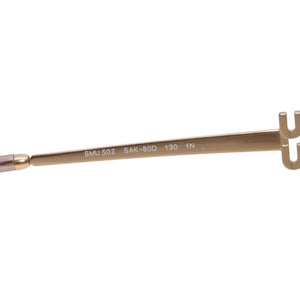 Very good condition MIUMIU Sunglasses 0MU 50ZS 75□0 125 Pink Gold Plastic Alloy Used 4a000010