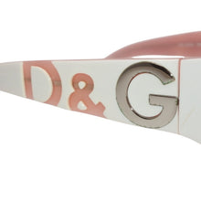 画像をギャラリービューアに読み込む, Dolce &amp;Gabban ドルチェアンドガッバーナ サングラス アイウェア 64□14 120 3009A ホワイト ピンク 美品 中古 4b014152