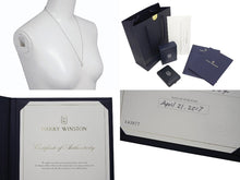 Load image into Gallery viewer, 極美品 HARRY WINSTON ハリーウィンストン シンボルズ ミニクロス ネックレス Pt950 プラチナ ダイヤモンド 中古 4b010244