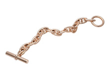 画像をギャラリービューアに読み込む, 新品同様 HERMES エルメス シェーヌダンクルGM ブレスレット フランス製 13コマ イエローゴールド 18k 103g 中古 4b010306