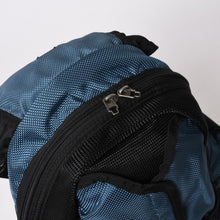画像をギャラリービューアに読み込む, OAKLEY オークリー Mini Icon Backpack アイコン ミニバックパック リュック ブラック ブルー テック ナイロン メタルロゴ 美品 中古 4b010457