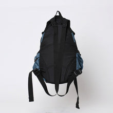 画像をギャラリービューアに読み込む, OAKLEY オークリー Mini Icon Backpack アイコン ミニバックパック リュック ブラック ブルー テック ナイロン メタルロゴ 美品 中古 4b010457
