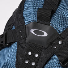 画像をギャラリービューアに読み込む, OAKLEY オークリー Mini Icon Backpack アイコン ミニバックパック リュック ブラック ブルー テック ナイロン メタルロゴ 美品 中古 4b010457