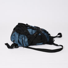 画像をギャラリービューアに読み込む, OAKLEY オークリー Mini Icon Backpack アイコン ミニバックパック リュック ブラック ブルー テック ナイロン メタルロゴ 美品 中古 4b010457